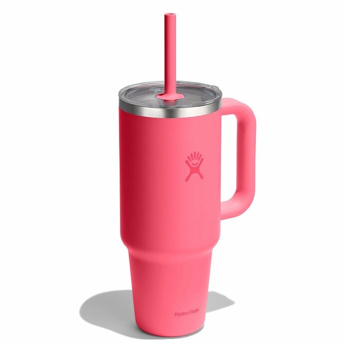 40-oz-travel-tumbler-q0 tt40pscc668-40-oz-travel-tumbler-clear-lid-popstar-pink-angled.jpg